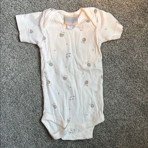 Frooth Baby Onesie - Cream and Brown